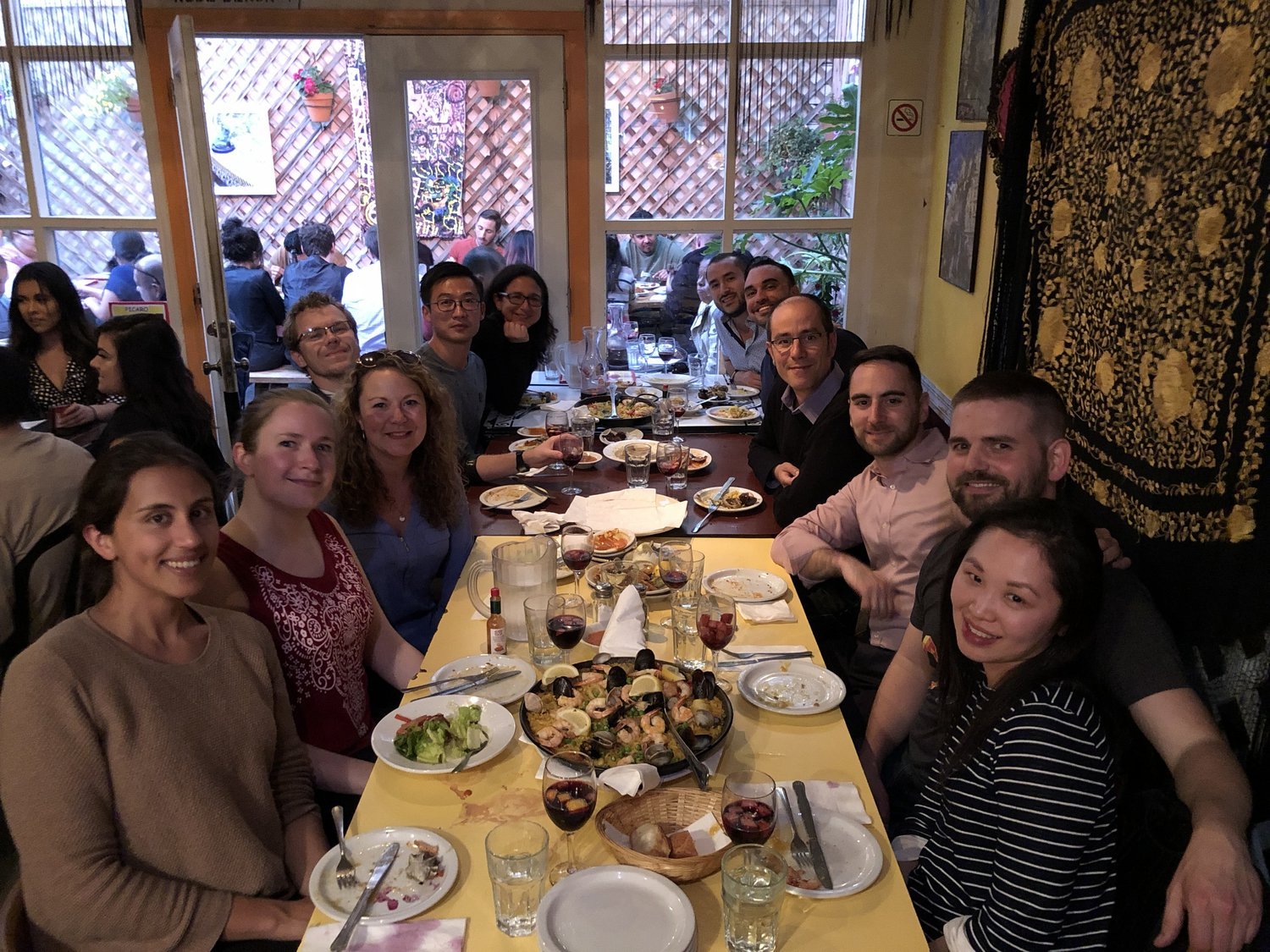 Lab dinner - 2018