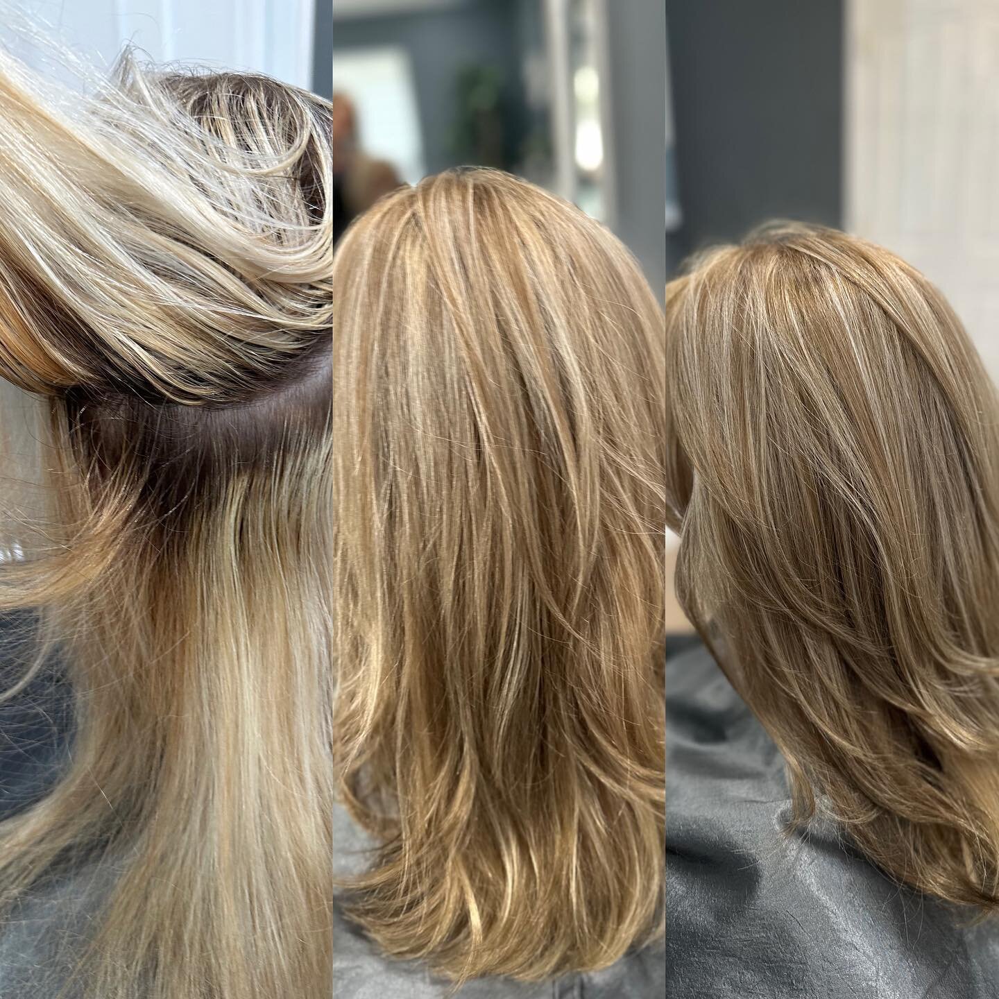 This client of mine came in for color correction it was  overly bleached and multiple brassy colors and so here is the results 👍🥰#roundrocktx #austinhairsalon #blondehair #colorcorrection #georgetowntx #huttotx