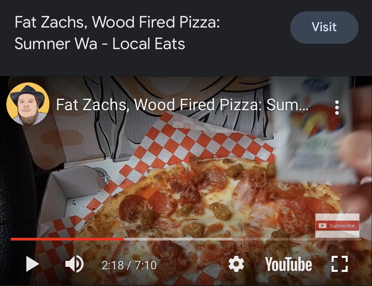 Fat Zach's Pizza - Local Eats