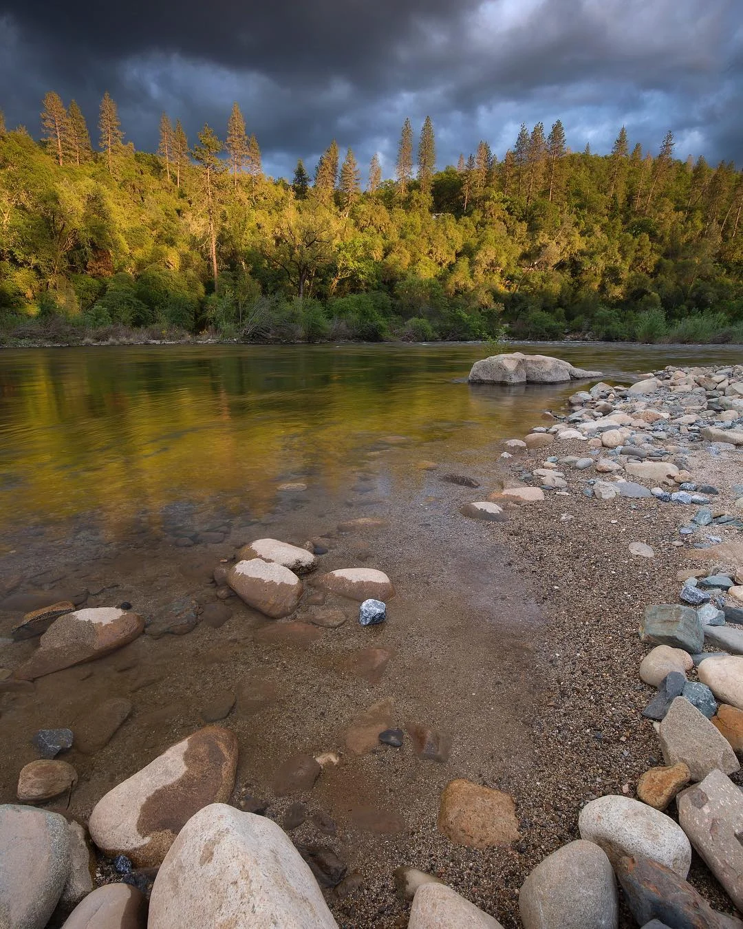View of the South Fork American River near the venue.