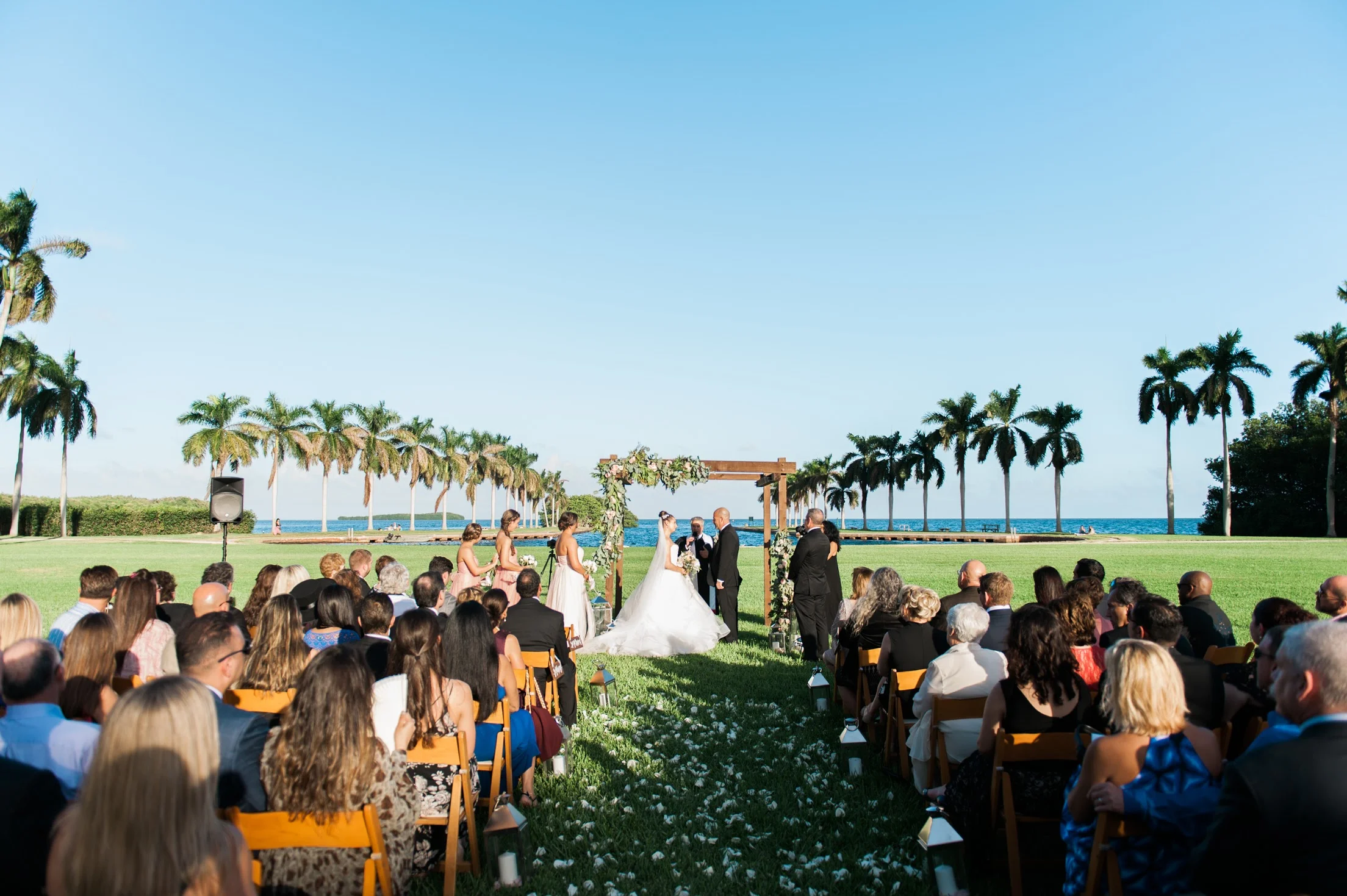 Ceremony and Reception Venue: The Deering Estate, Miami FL