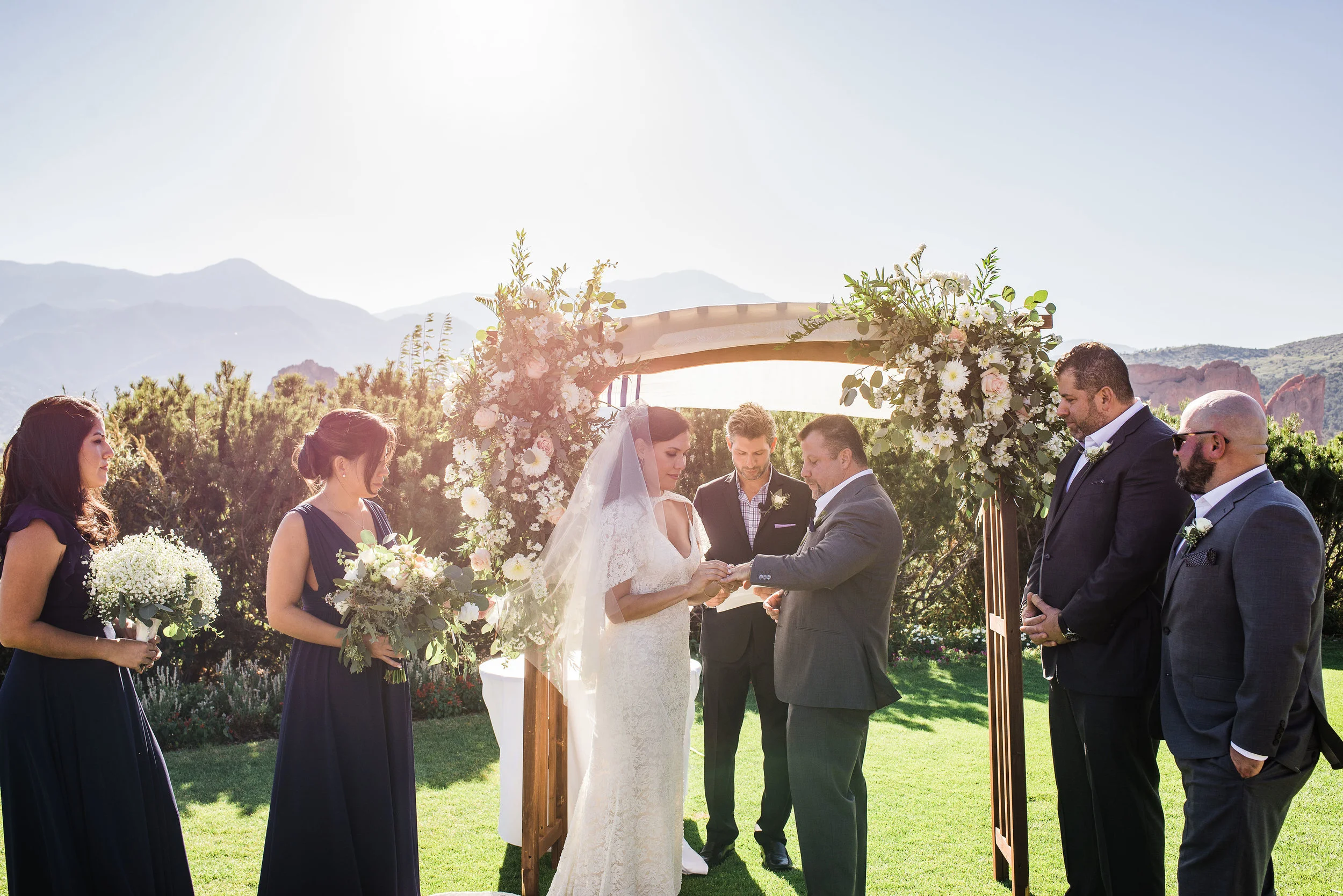 Ceremony and Reception Venue: Garden of The Gods, Colorado Springs, CO