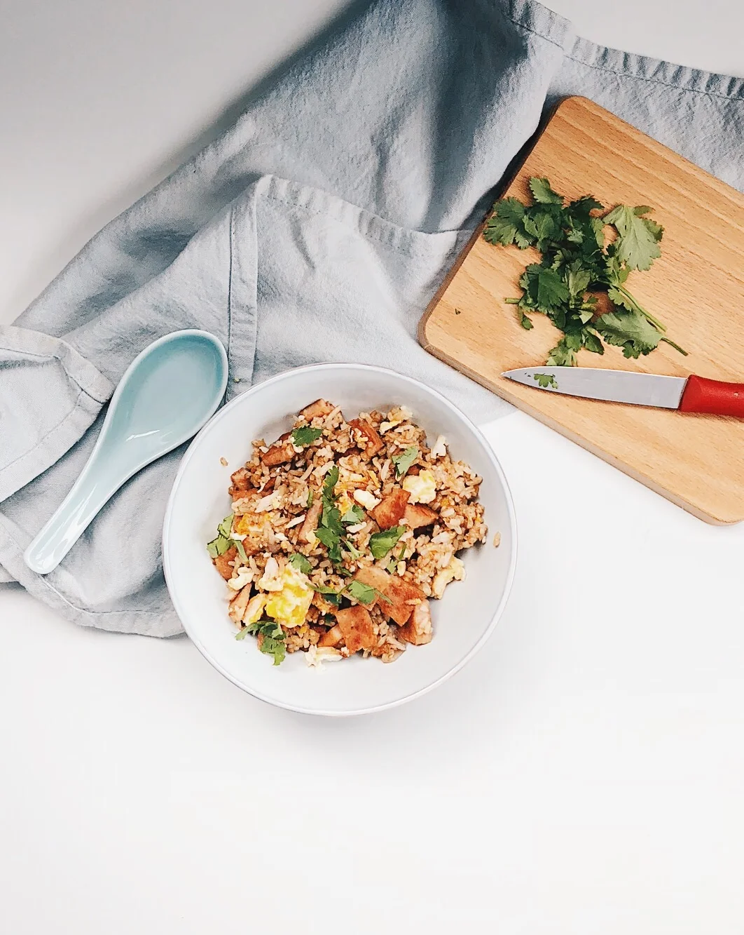 Luncheon Pork Fried Rice