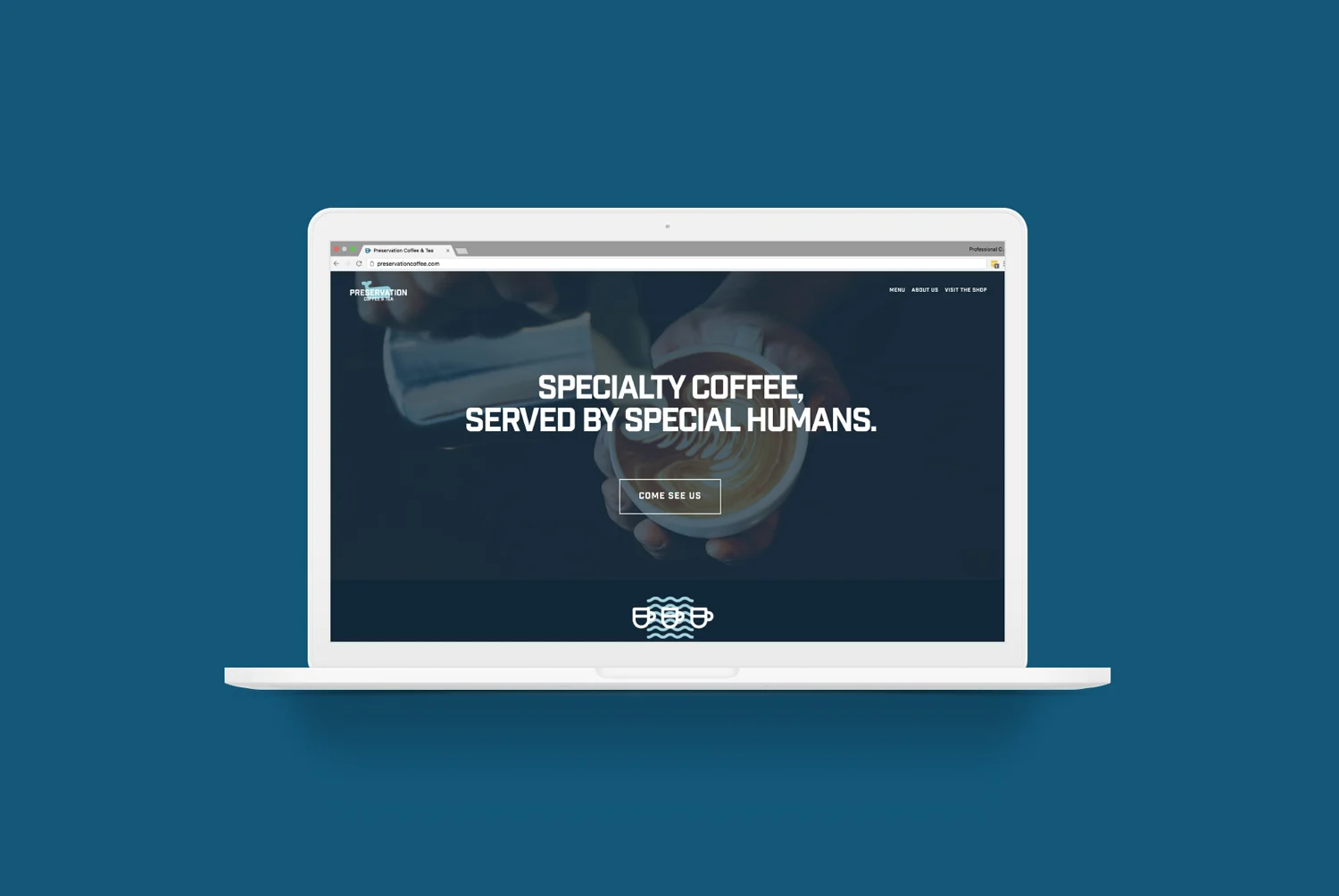 In addition to rebranding, Preservation’s site is getting the full brand treatment. Patrons will be able to check out the menu, suggest additions, and keep tabs on upcoming events.