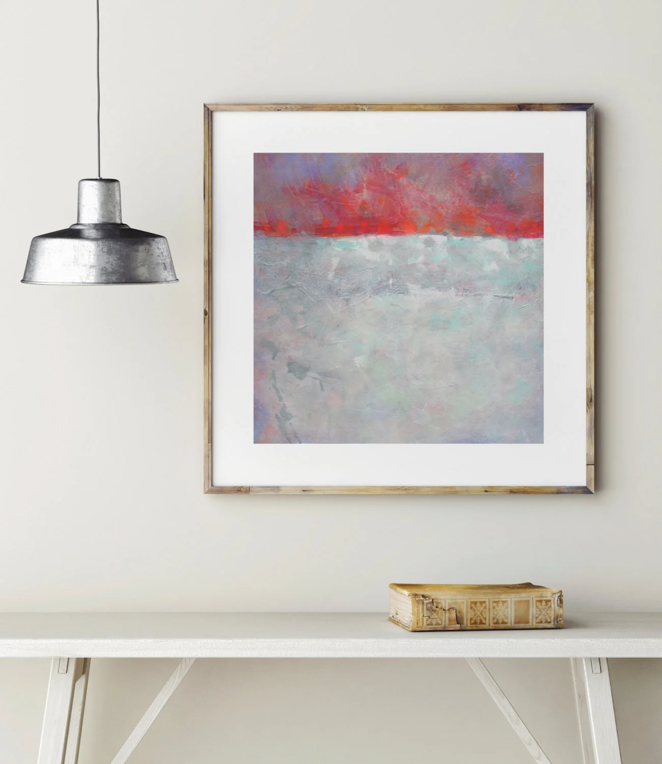 'Sunrise' Abstract Giclée Print by Kierstie Masih