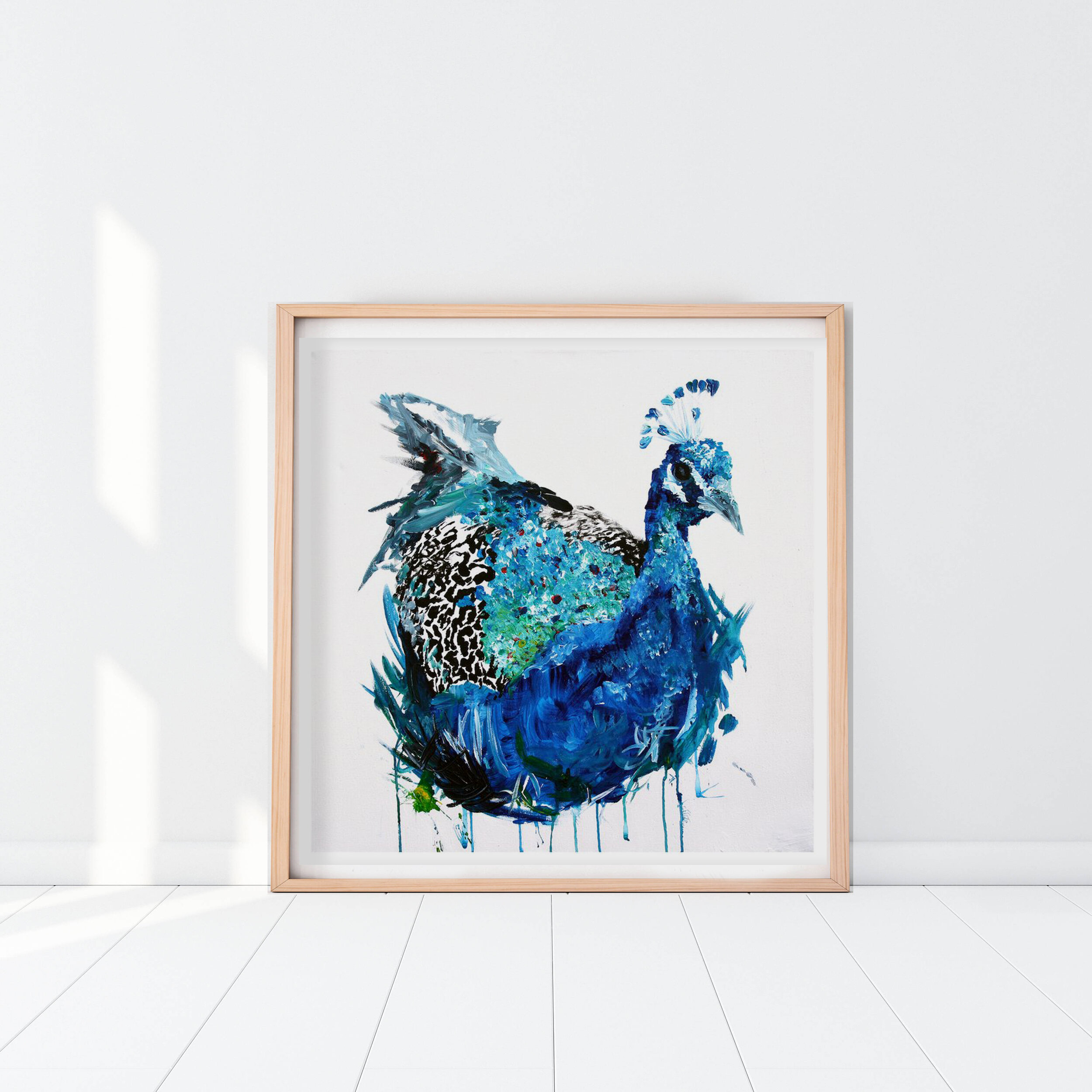 Peacock Giclée Print by Charlotte Farrow