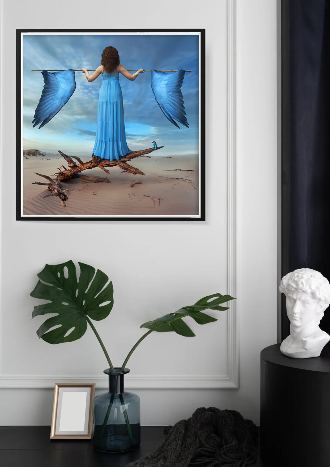 Limited Edition Surreal Photographic Print 'Learning to Fly' by Dariusz Klimczak