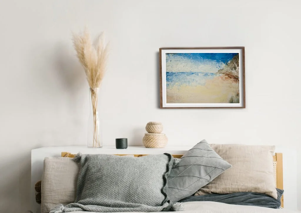 Abstract Landscape Oil Painting 'Bliss' by Sarah Bagg