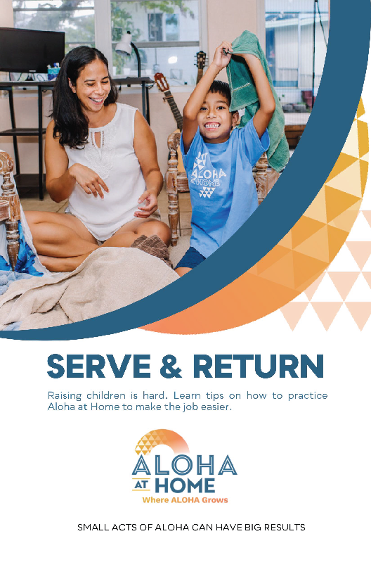 Aloha at Home SERVE &amp; RETURN Booklet