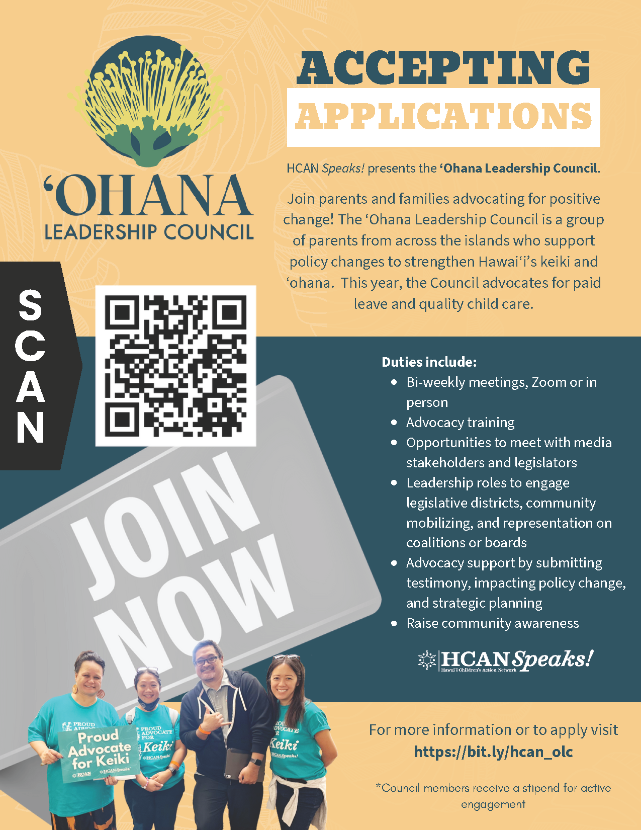 Ohana Leadership Council Application