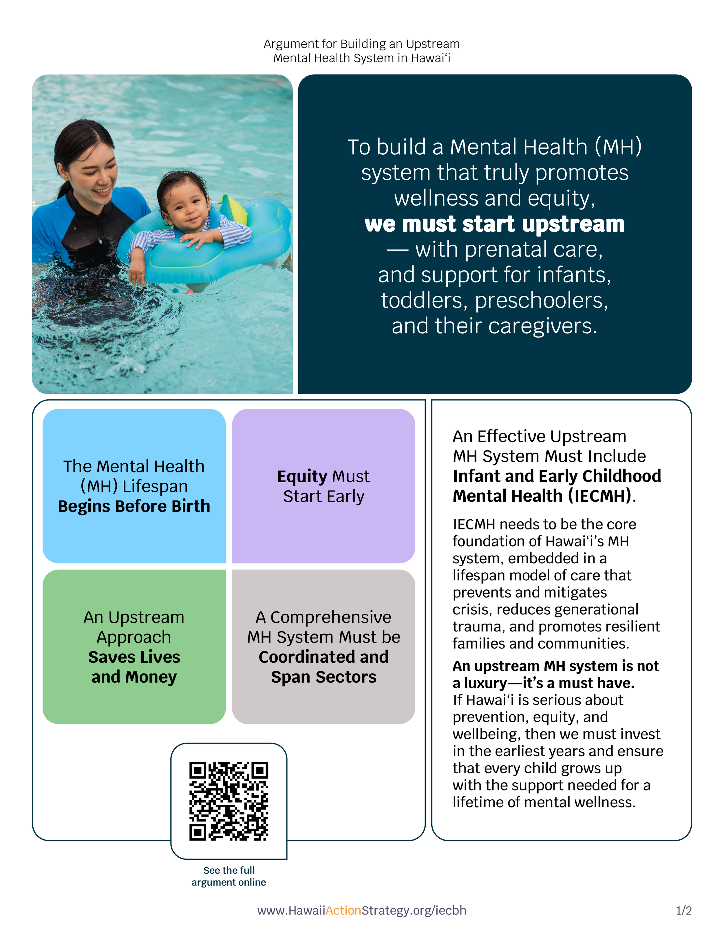 Argument for Building an Upstream Mental Health System in Hawai‘i