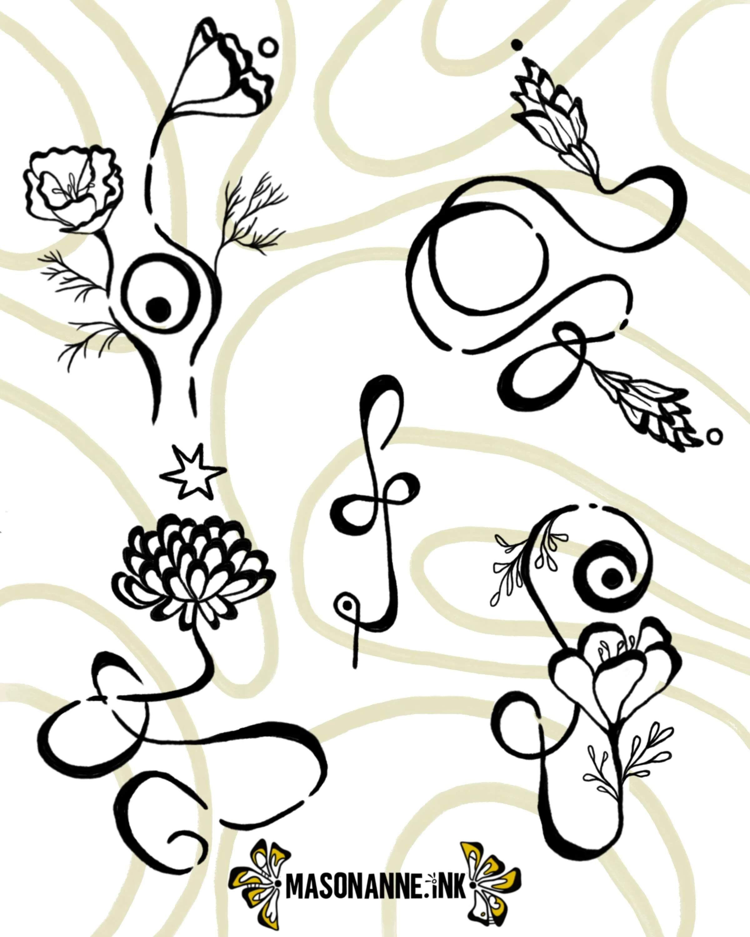 Spring 2026🌷trying something a lil different with my lines, we&rsquo;ll see what y&rsquo;all think 

booking link in bio 

#botanicaltattoo #fortcollinstattooartist #denvertattooartist #bouldertattooartist #womentattooers