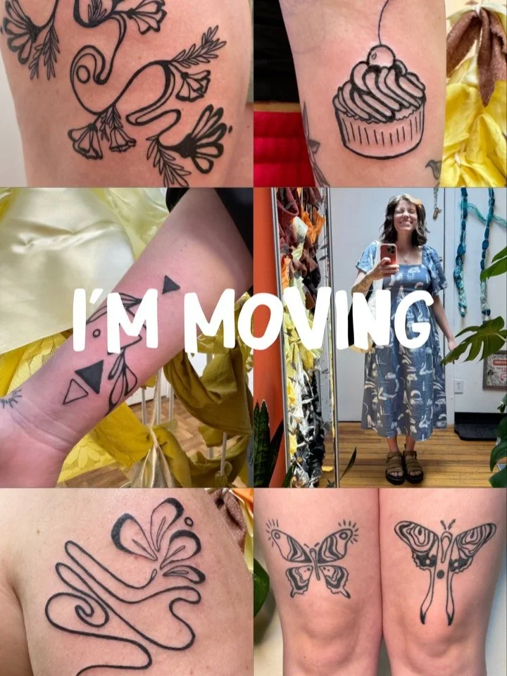 I&rsquo;m moving studios! July will be my last month at my Boulder studio and I start at @witchofthewesttattoo August 1st✨ 

It&rsquo;s bitter sweet, I am beyond stoked to become a Witch but will of course miss my lil Boulder studio and my studio mat