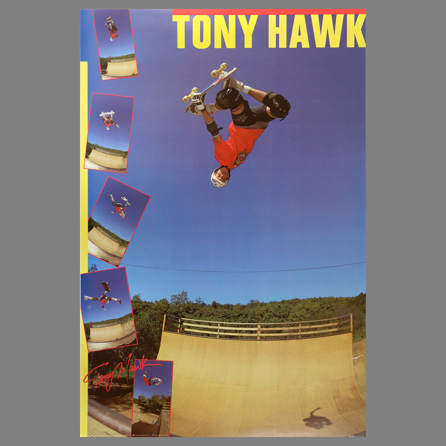Old Tony Hawk Poster