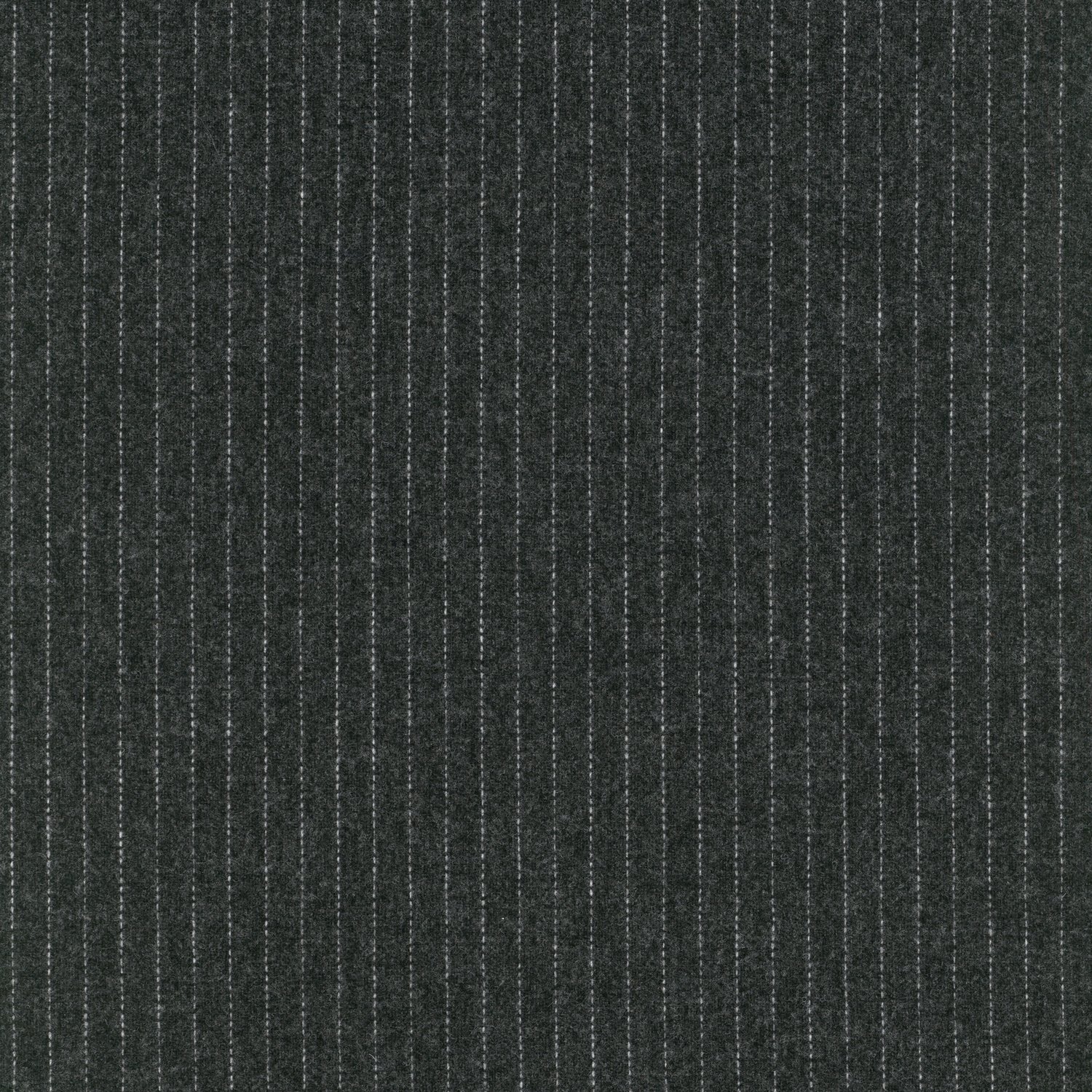 Classic Gray Flannel Pinstripe Wool Suiting - Flannel Texture -1.44 & 1.66  yard pieces — Dallas A. Saunders Artisan Textiles & More