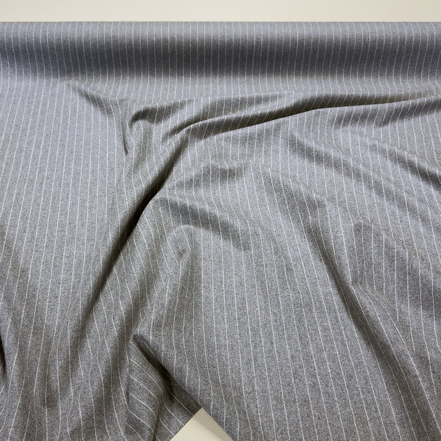 Italian Cool Gray/Blue Gray Lightweight Wool Suiting Fabric 6.41 yards —  Dallas A. Saunders Artisan Textiles & More