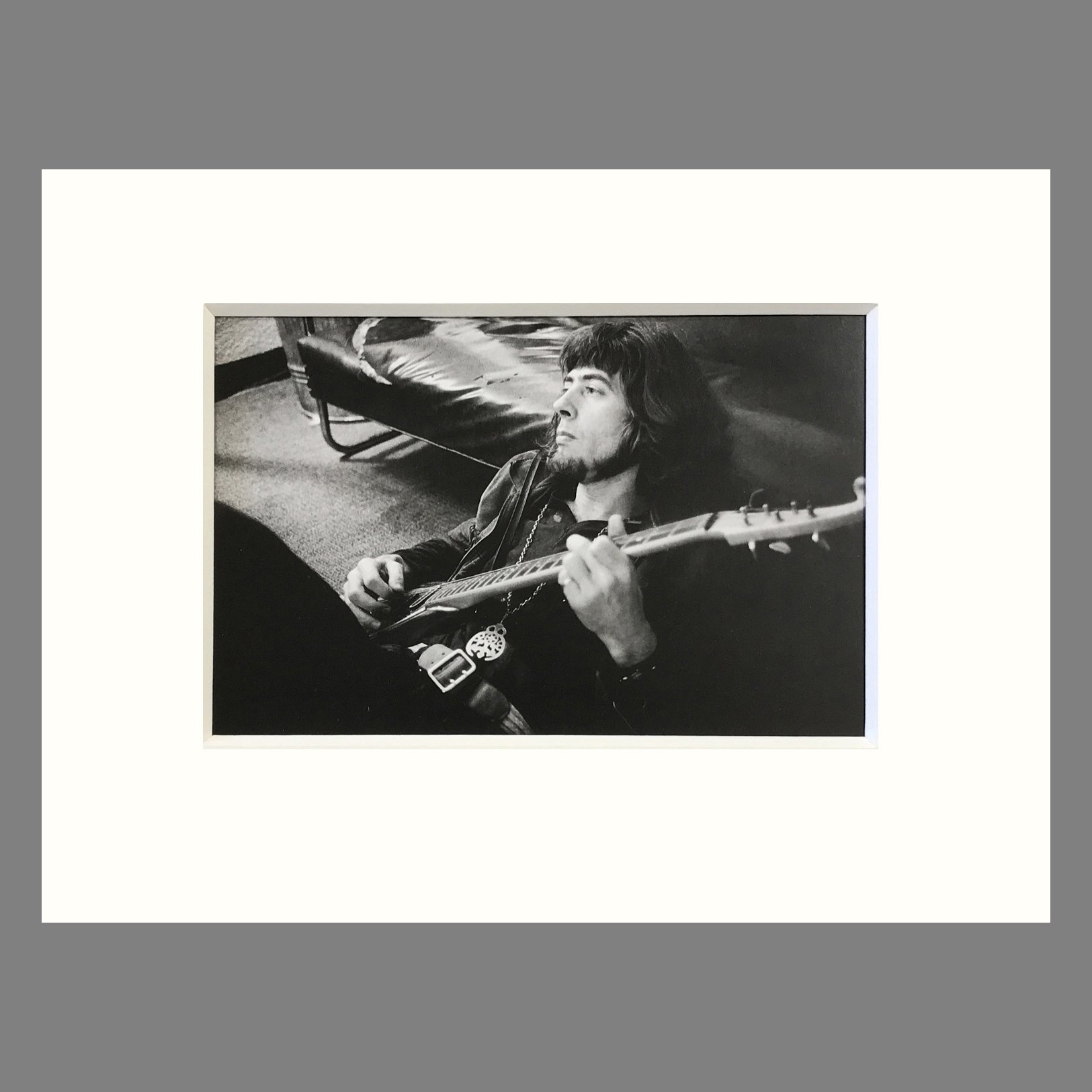 John Mayall, Winterland, San Francisco 1968 - Jim Marshall Photograph - Matted Print 9 x 12 inches