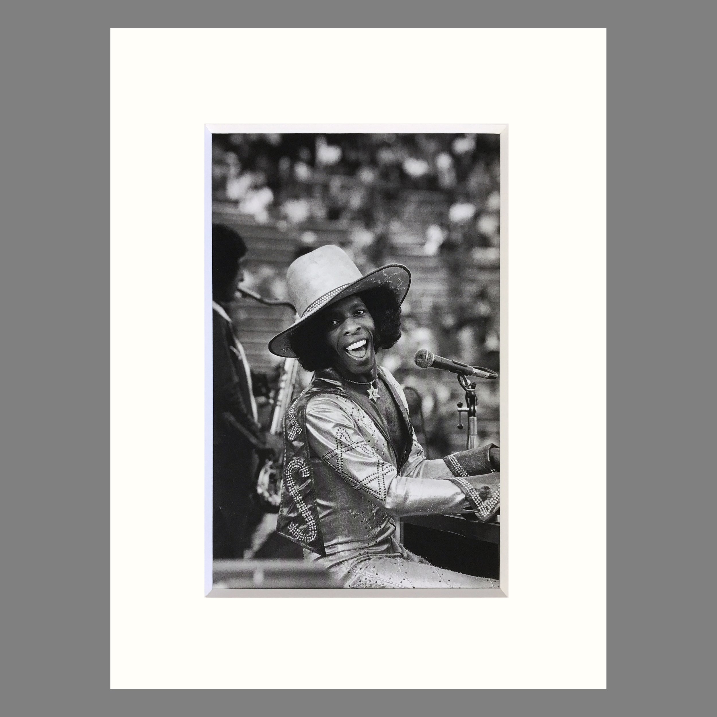 Sly Stone, 1978 - Jim Marshall Photograph - Matted Print 9 x 12 inches