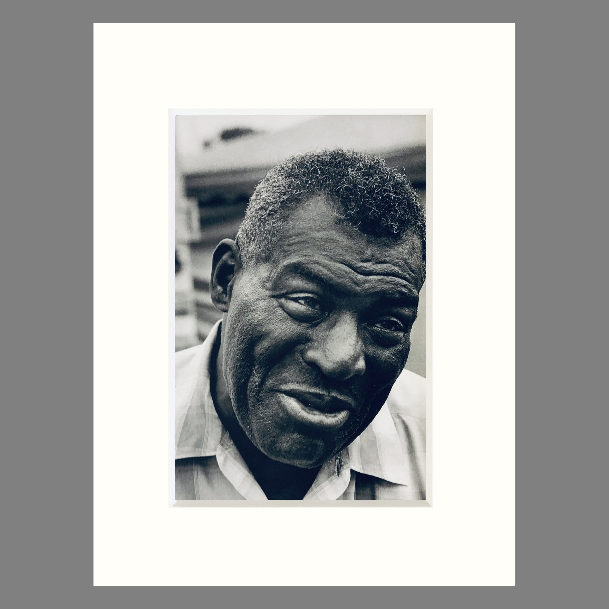 Howlin' Wolf, Ann Arbor Blues Festival 1969 - Jim Marshall Photograph - Matted Print 9 x 12 inches