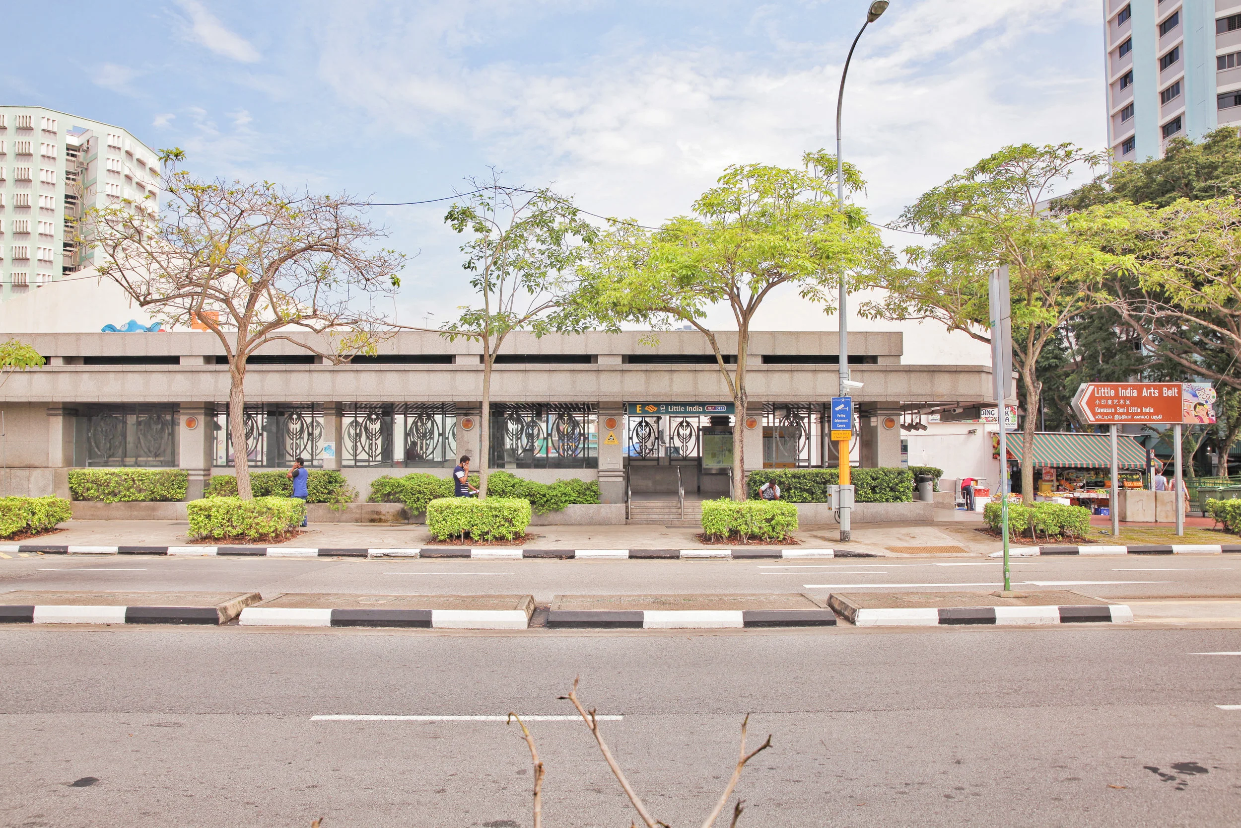 1. WELCOME to a street filled with GREAT INDIAN CUISINES!