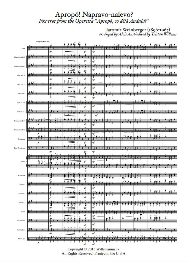 Jaromir Weinberger - Apropó! Napravo-nalevo?