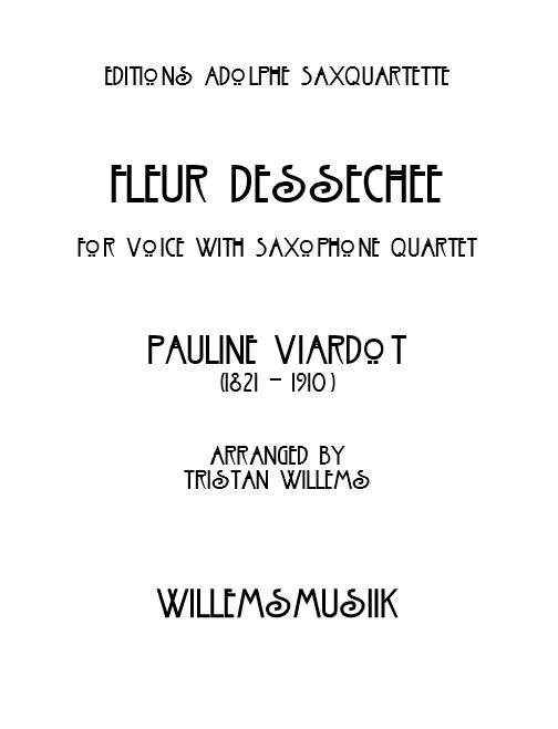 Viardot/Willems - Fleur desséchée