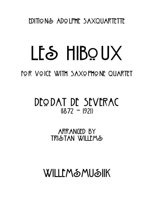 de Sévérac/Willems - Les Hiboux