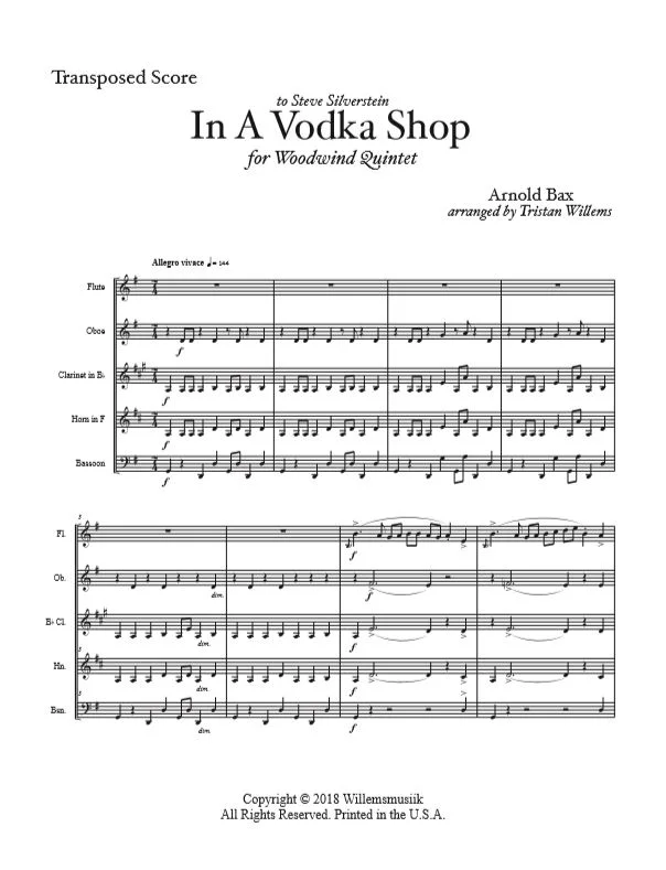 Bax/Willems - In A Vodka Shop