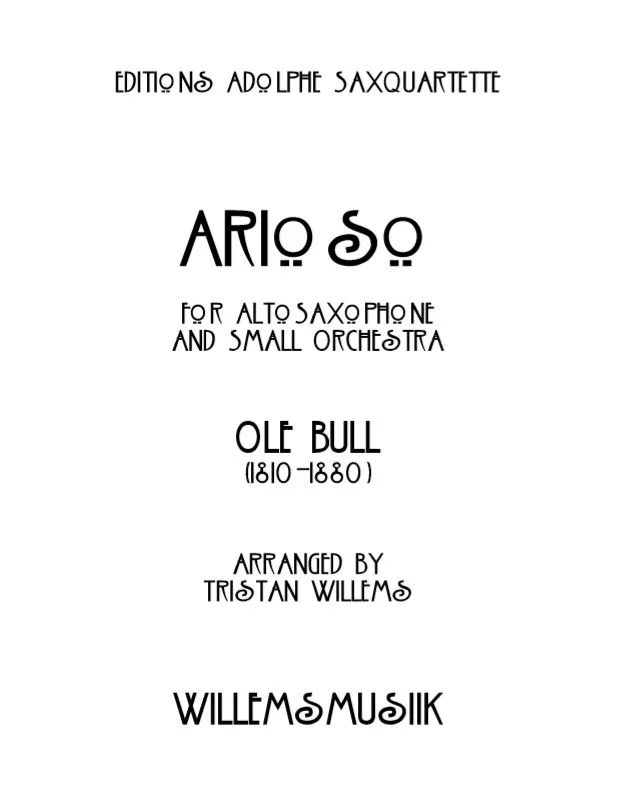 Bull/Willems - Arioso