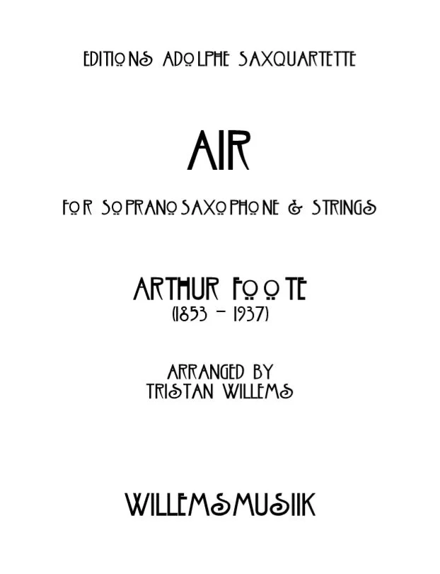 Foote/Willems - Air