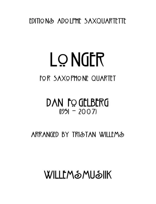 Folgelberg/Willems - Longer