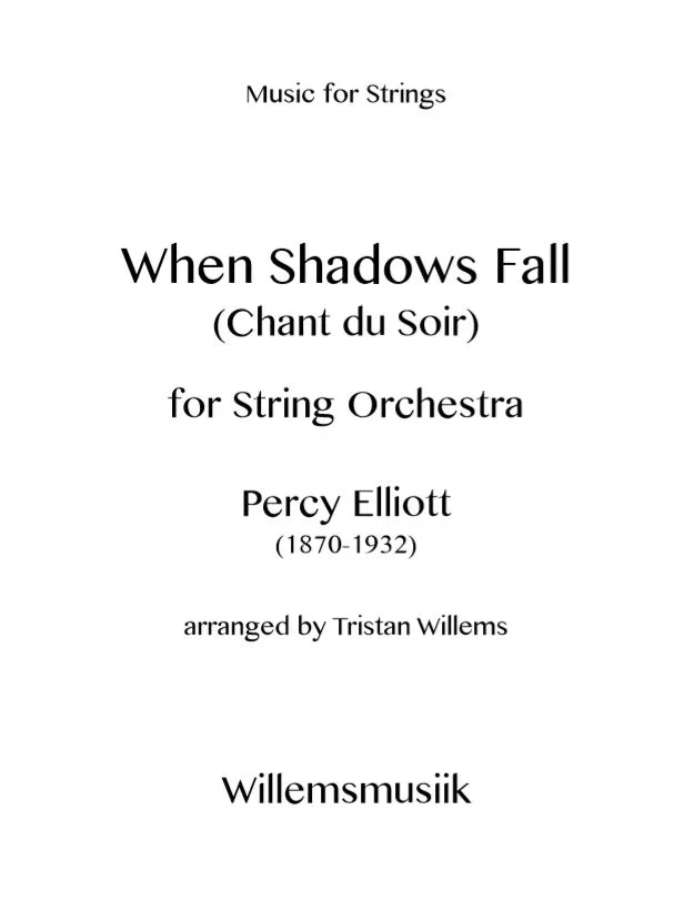 Elliott/Willems - When Shadows Fall