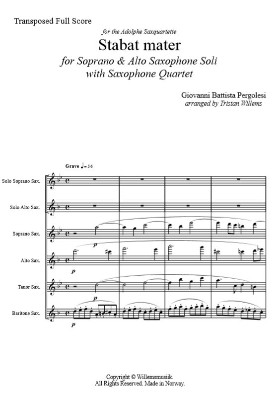 Pergolesi/Willems - Stabat Mater
