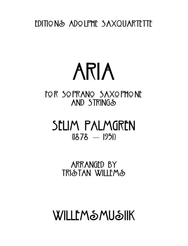 Palmgren/Willems - Aria