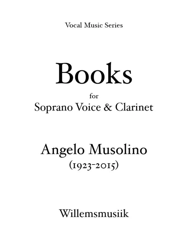 Angelo Musolino - Books