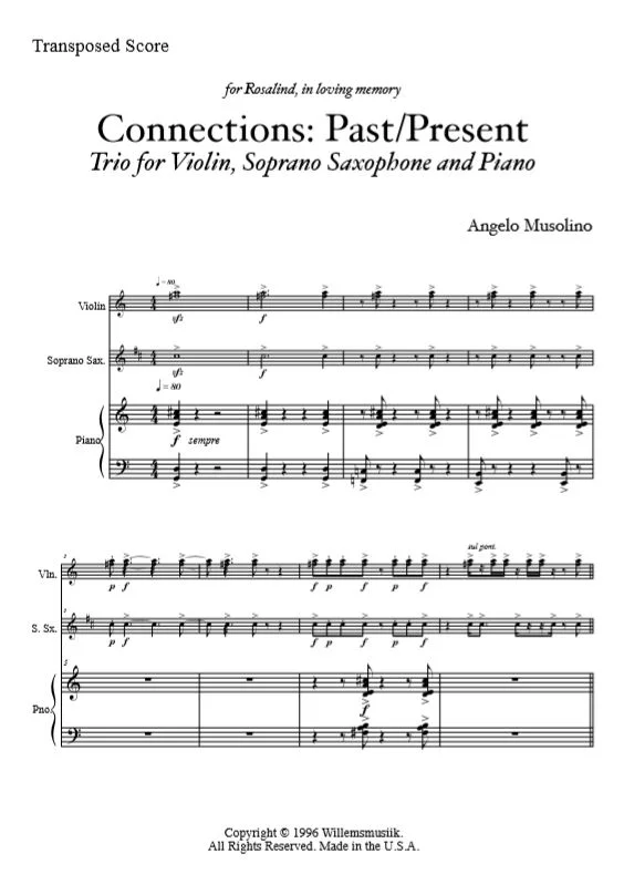 Musolino, Angelo - Connections: Past/Present