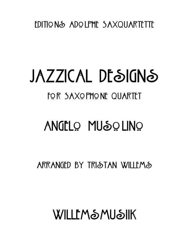 Angelo Musolino - Jazzical Designs