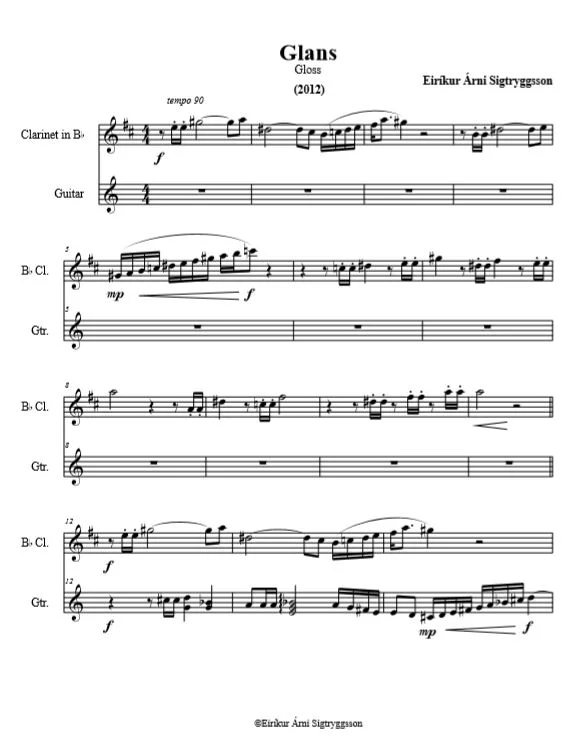 Sigtryggsson - Glans (Gloss)