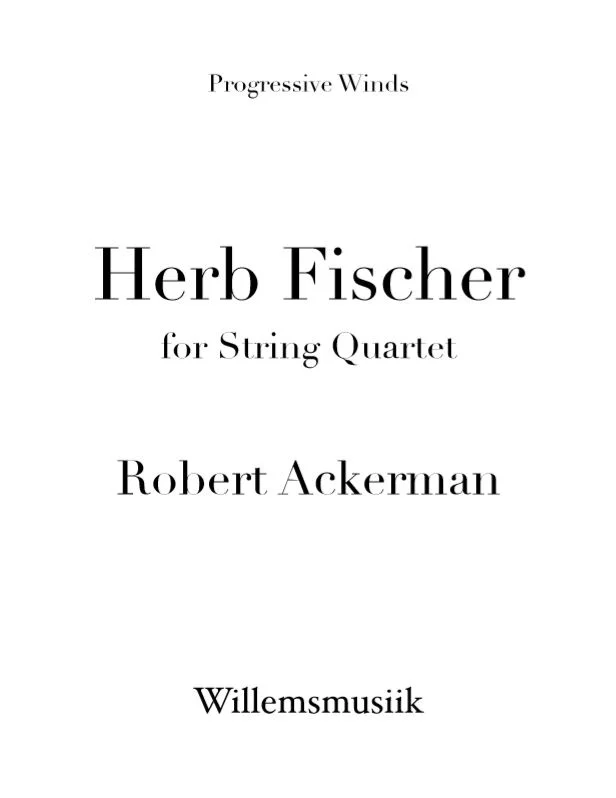 Ackerman - Herb Fischer (String Quartet)