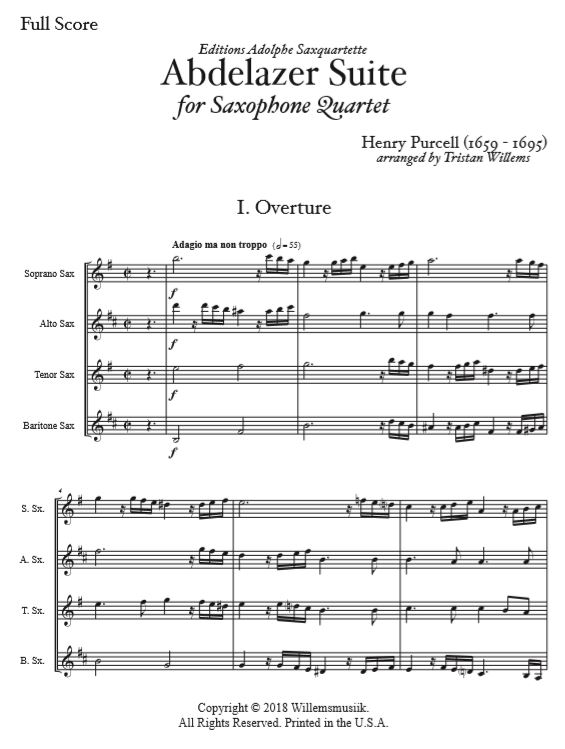 Purcell/Willems - Abdelazer Suite