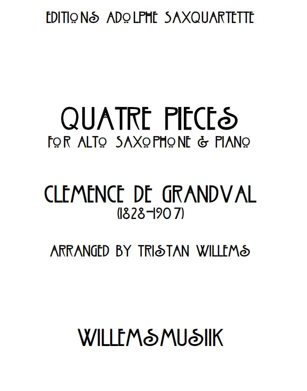Grandval/Willems - Quatre Pieces