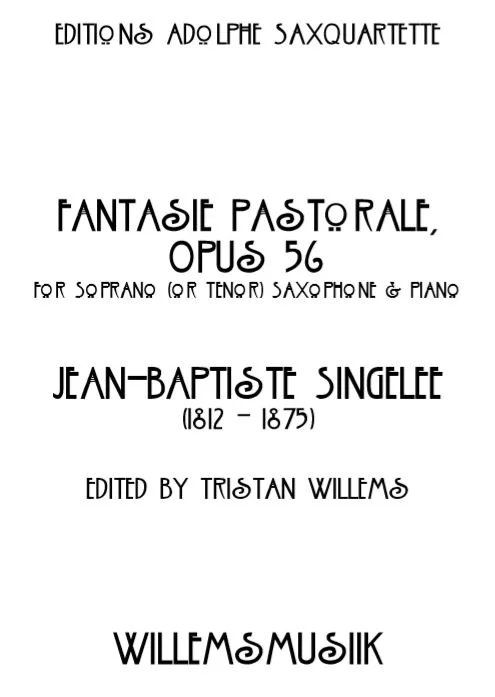 Jean-Baptiste Singelée- Fantasie Pastorale, Opus 56