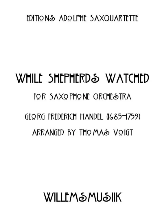 Handel/Voigt - While Shepherds Watched