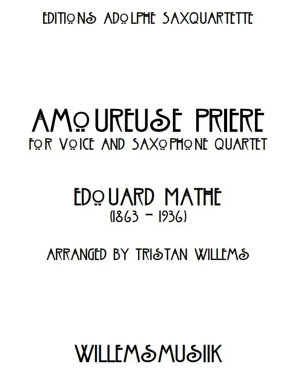 Edouard Mathé - Amoureuse Prieré