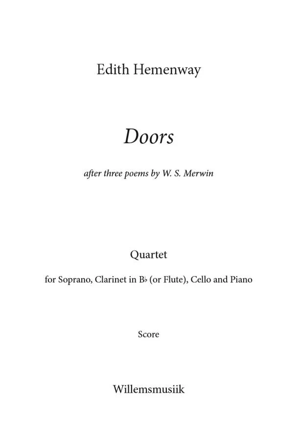 Edith Hemenway - Doors