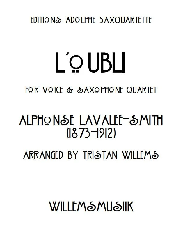 LAVALLE-SMITH - L'OUBLI - TITLE.JPG