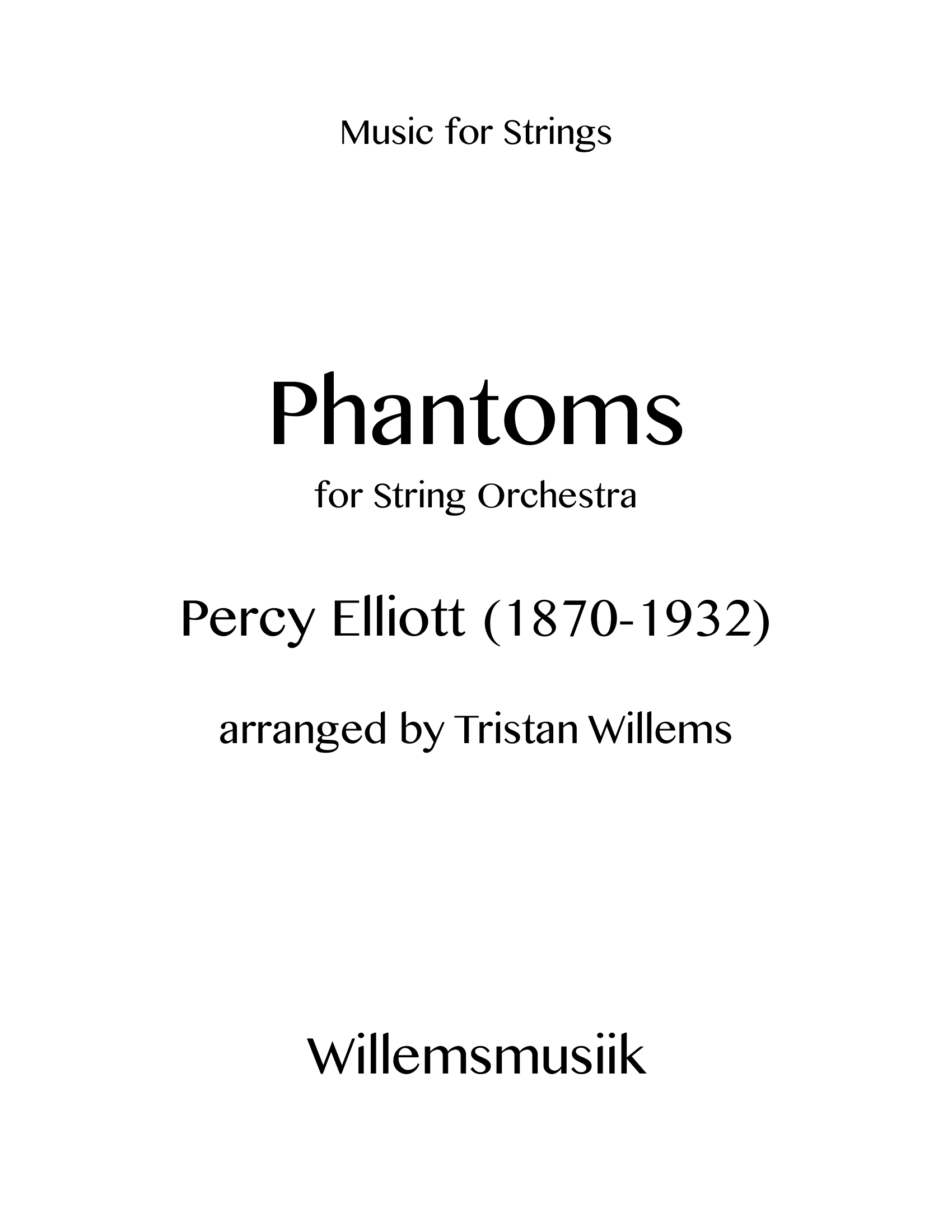 Elliott/Willems - Phantoms (A Dream Dance)