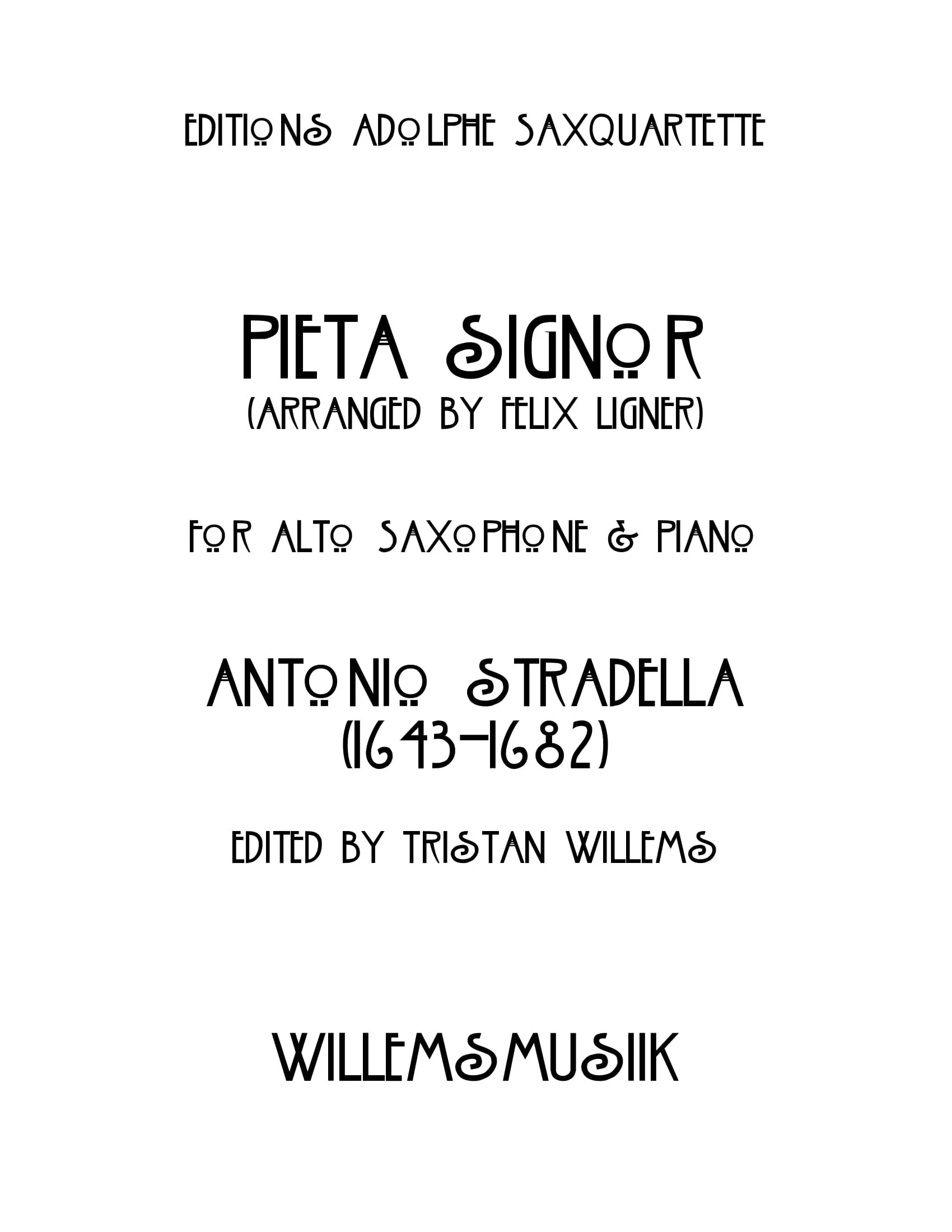 Stradella/Willems - Pieta, Signor (Aria)