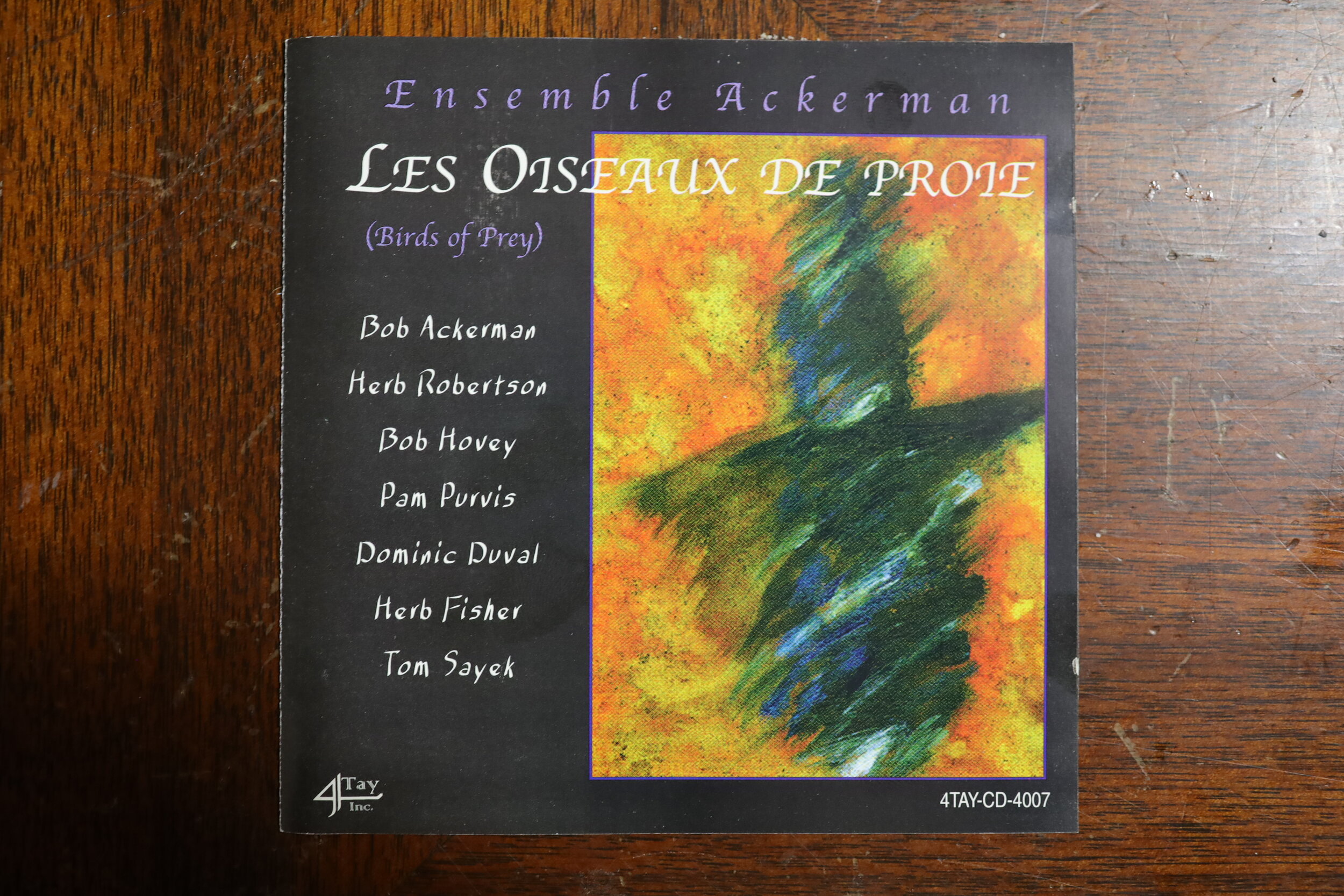 Ensemble Ackerman - Birds of Prey