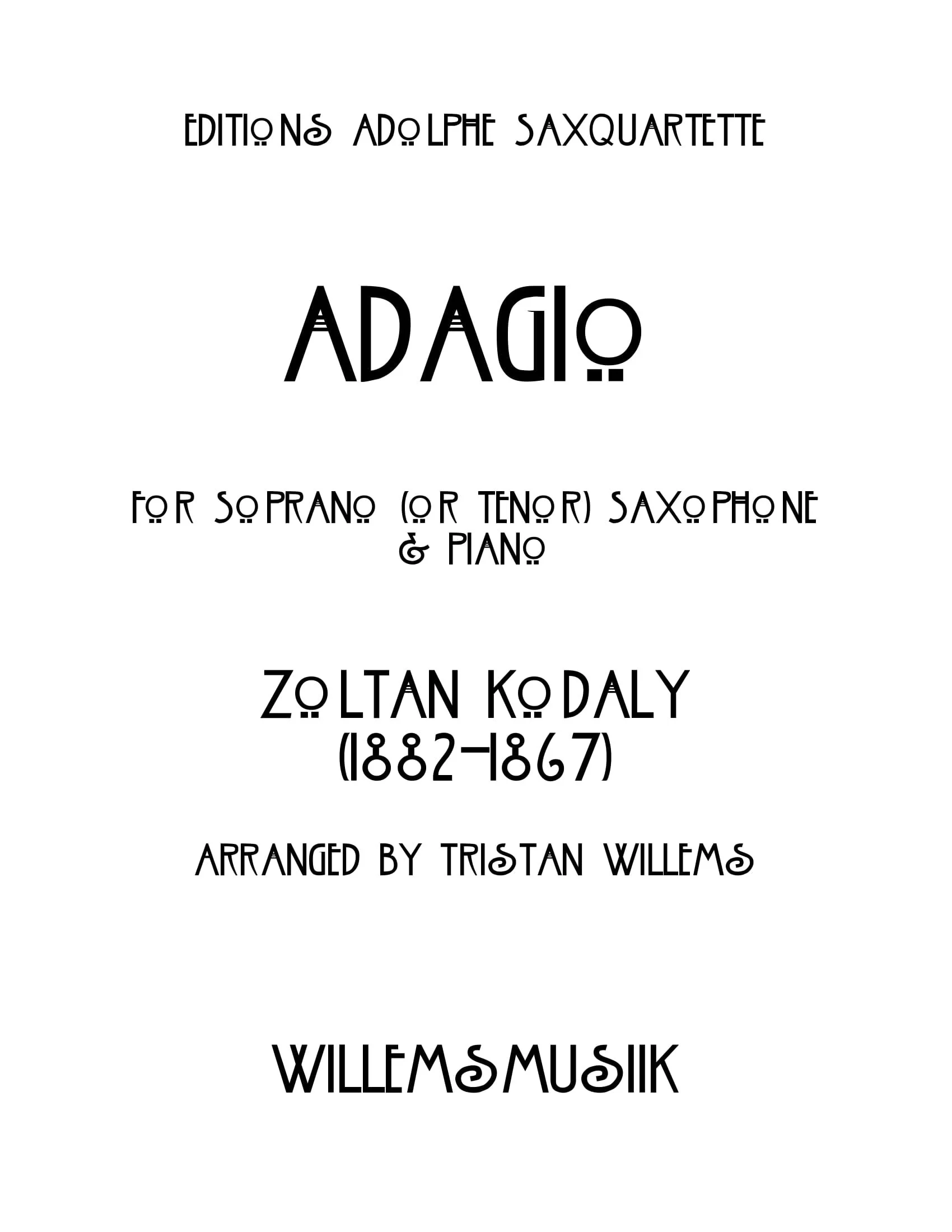 Zoltán Kodály - Adagio